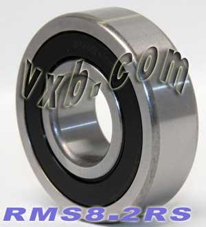 RMS8-2RS Zapieczętowane łożysko kulowe 1x2 1/2 "x 3/4"