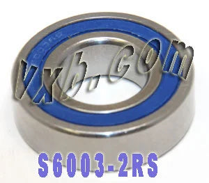 S6003-2RS łożysko ze stali nierdzewnej zamknięte 17x35x10 mm