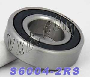 S6004-2RS Łożysko ze stali nierdzewnej 20x42x12mm zamknięte