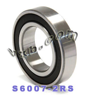 S6007-2RS łożysko ze stali nierdzewnej uszczelniono 35x62x14mm