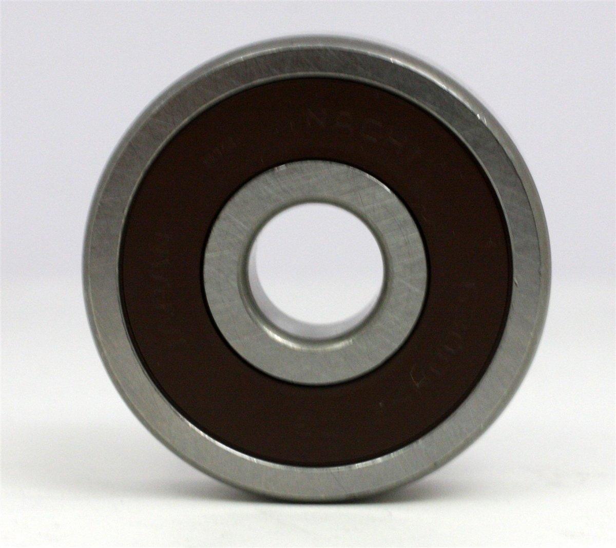 S6201-2RS Stainless Steel Hybrid Bearing 12x32x10mm Ceramic Balls Sealed Bearing
