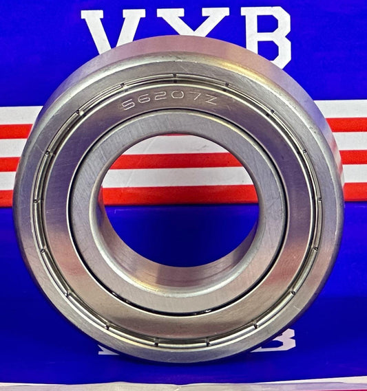 S6207zz mang 35x72x17 SI3N4 Nylon được che chắn bằng gốm abec-5bearing