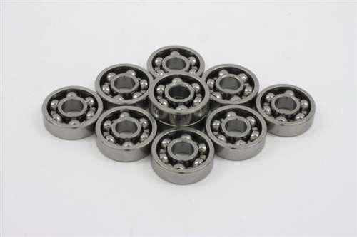 Dönen halkalar ve mücevherler için 10 paket 1x3x1mm mini top yatağı
