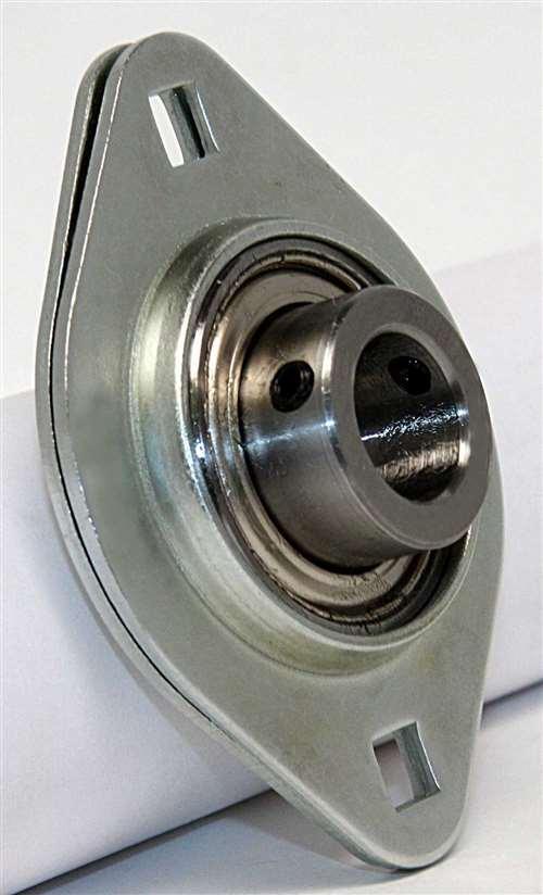SBPFL205-14 Pressed Steel Housing Unit 2-Bolt Flanges Bearing
