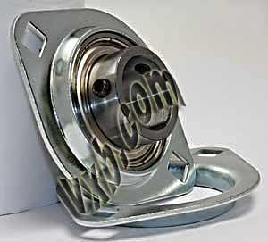 SBPFL206-18 Pressed Steel Bearing 2-Bolt 1-1/8" Flanged Mounted