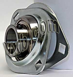 SBPFL207-23 Pressed Steel Bearing 2-Bolt 1 7/16"inch Flanged Mounted