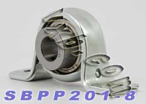 SBPP201-8 FYH Bearing 1/2 Steel pillow type Mounted Bearing