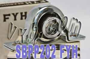 SBPP202 FYH轴承 15mm钢制枕型座轴承
