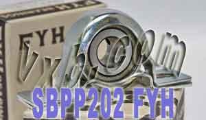 SBPP202 FYH轴承 15mm钢制枕型座轴承