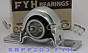 SBPP203 FYH -lager 17 mm stalen kussentype gemonteerde lager
