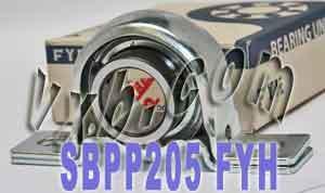 SBPP205 FYH轴承 25mm钢制枕型座轴承