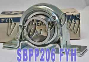 SBPP206 FYH轴承 30mm钢制枕型座轴承