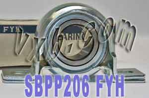SBPP206 FYH轴承 30mm钢制枕型座轴承