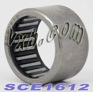 SCE1612 ลูกกลิ้งเข็มแบริ่ง 1 "x 1-1/4" x 3/4 "