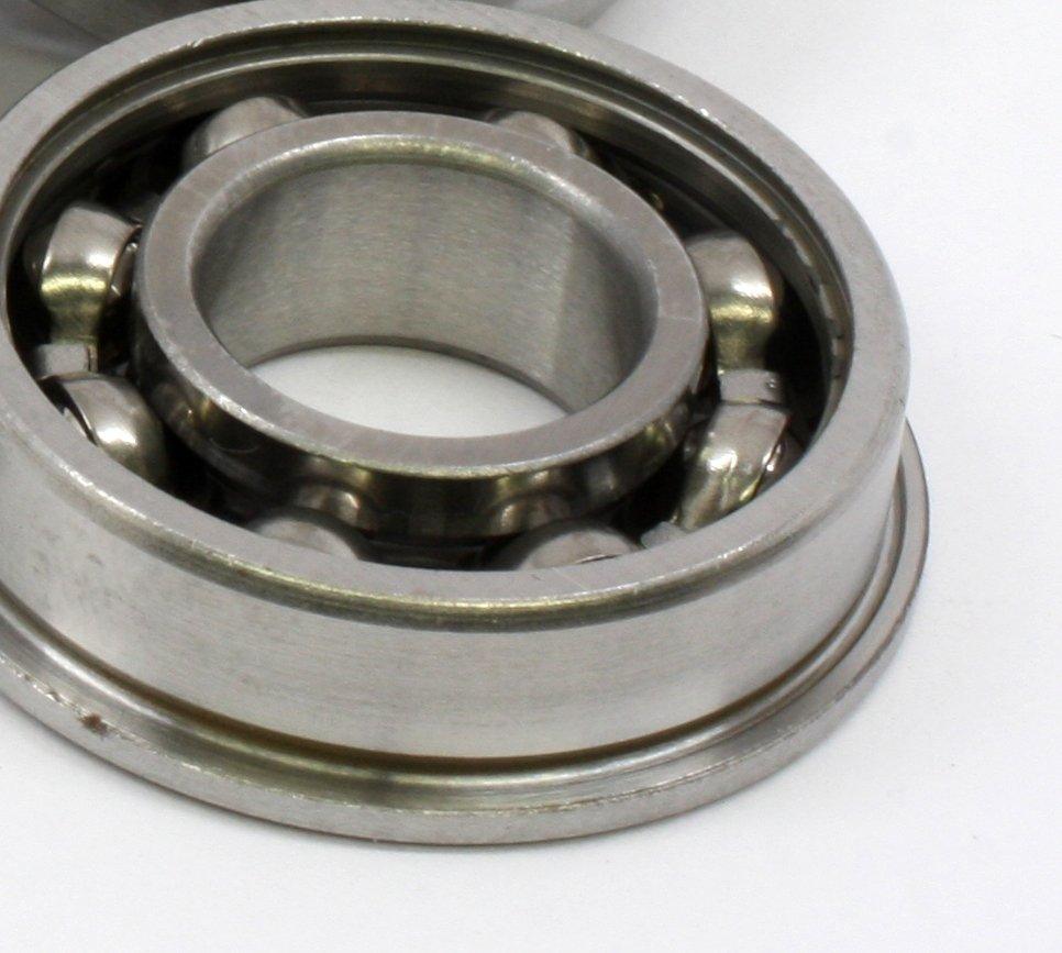 SFR133 Stainless Steel Flanged Ball Bearing 3/32" x 3/16" x 1/16"inch