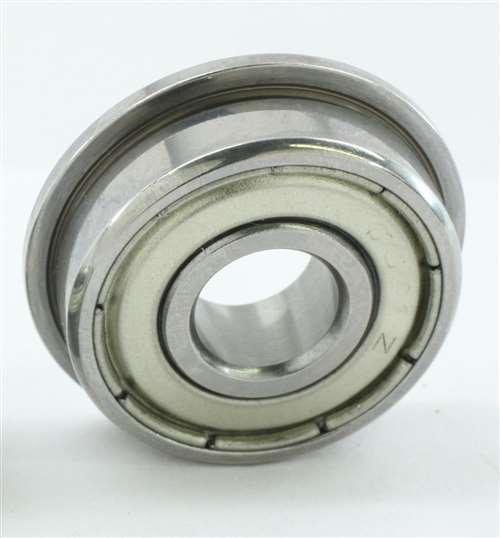 3/32" Slot Car Flanged Ceramic Bearing - Ultra-High Quality ABEC-7