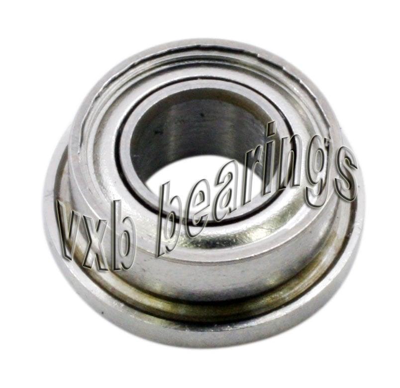 SFR2ZZ ABEC3 OIL Flanged Stainless Steel Bearing 1/8" x 3/8" x 5/32"inch