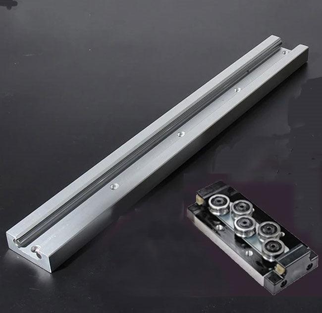 SGR15 13' feet Compact Linear Motion Guide Rail 13 Feet Long + SGB15UU-5 Bearing Block