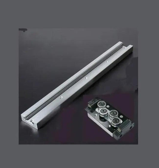 SGR15 2' feet Compact Linear Motion Guide Rail 2 Feet Long + SGB15UU-4 Bearing Block