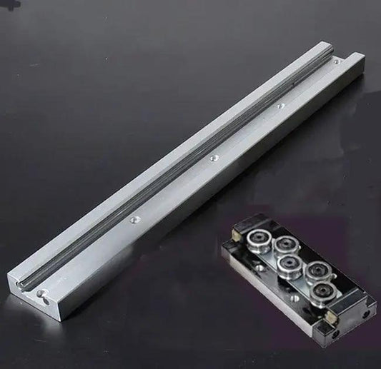 SGR15 4' feet Compact Linear Motion Guide Rail 4 Feet Long + SGB15UU-5 Bearing Block