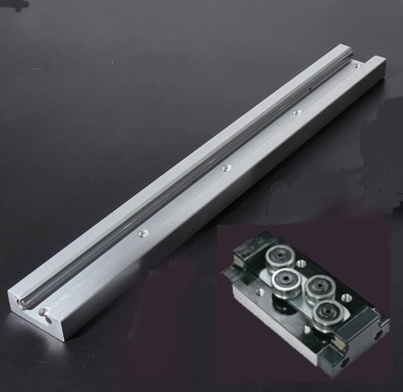 SGR20 13' feet Compact Linear Motion Guide Rail 4 Meters Long + SGB20UU-4 Bearing Block