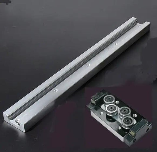 SGR20 13' feet Compact Linear Motion Guide Rail 4 Meters Long + SGB20UU-4 Bearing Block