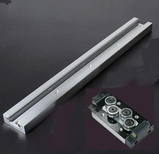 SGR20 6' feet Compact Linear Motion Guide Rail 6 Feet Long + SGB20UU-4 Bearing Block