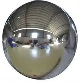 Inflatable Decoration Sphere - Silver Mirror Finish - 35cm Diameter Ball