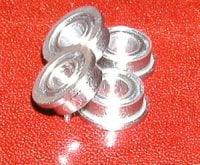 Slot Car Flanged Shielded Bearing 3x6x2.5mm Miniature
