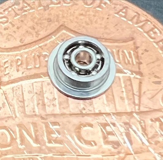 SSRIF21/2 Flanged Miniature Bearing 0.0469" x 0.1562" x 0.0625"inch