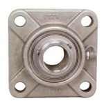 SSUCF-202-15mm 不锈钢法兰 4螺栓 15mm 孔径 安装轴承