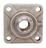 SSUCF203-17mm Stainless Steel Flange 4-Bolt 17mm Bore Mounted Bearing