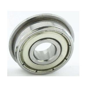 Stainless Steel Flanged Bearing SFR4ZZ 1/4" x 5/8" - Miniature