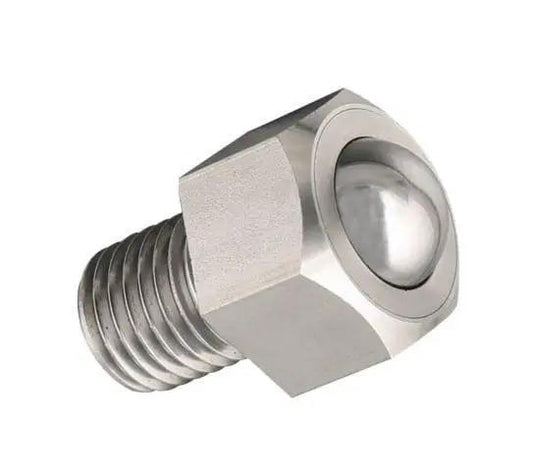 Stainless Steel Hex M5 Bolt Hexagon Head Screw Type Ball Transfer Unit for Upward Facing Applications