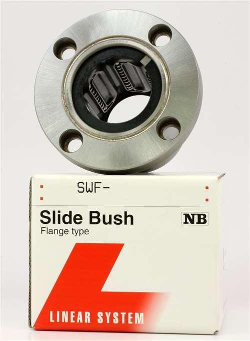 SWF16GUU NB 1" 球形衬套 圆法兰 线性运动