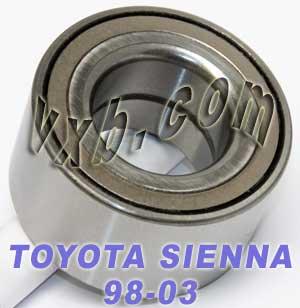 Roulement à billes de roue pour voiture TOYOTA SIENNA 1998-2003 42Q