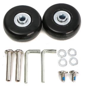 Travel Bags Replacement Luggage Wheels Set Universal Suitcase Repair Kit Axles Wrench Bearing Skate Wheel Roller 50MM