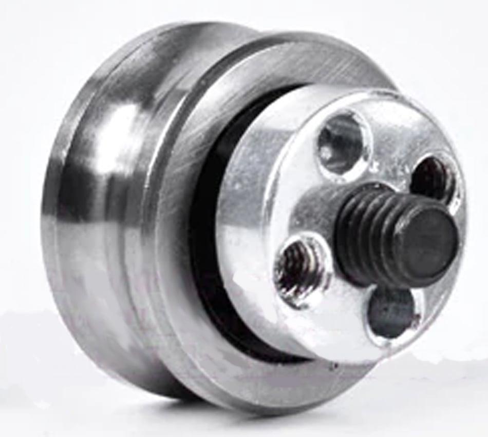 U Groove Ball Bearing + Fixing Screw 2-Row Pulley SG20 + Eccentric Wheel