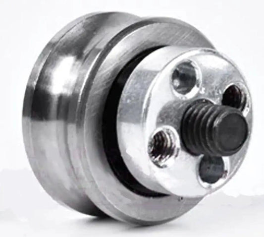 U Groove Ball Bearing + Fixing Screw 2-Row Pulley SG20 + Eccentric Wheel
