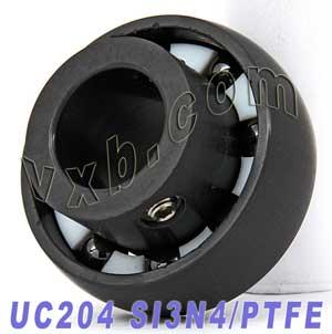 UC204 20 มม. แบริ่งเซรามิกเต็ม SI3N4 แบริ่งที่ติดตั้ง
