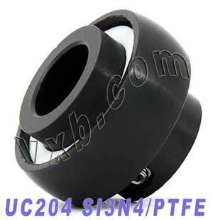 UC204 20 มม. แบริ่งเซรามิกเต็ม SI3N4 แบริ่งที่ติดตั้ง