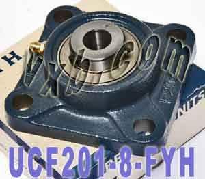 UCF-201-8 FYH 轴承 方形法兰 1/2 内置轴承