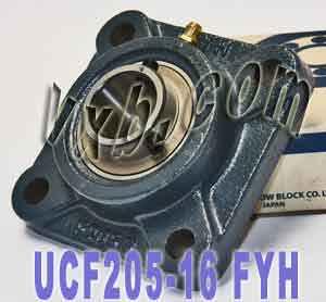 UCF205-16 FYH 方形法兰 1英寸内置轴承