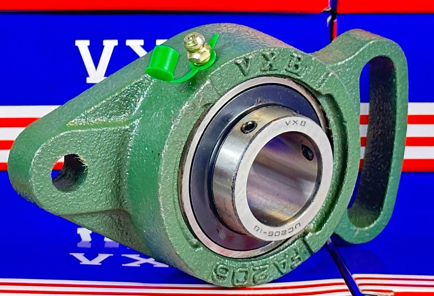 UCFA206-18 Adjustable Flange Cartridge Bearing 1-1/8" Mounted