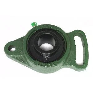 UCFA207-22 Black Oxide Plated Insert Bearing Adjustable Flange Cartridge Bearing 1-3/8" Mounted