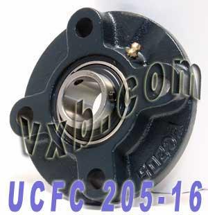 UCFC-205-16 1 หน่วยตลับลูกปืนติดตั้งแบบหน้าแปลน
