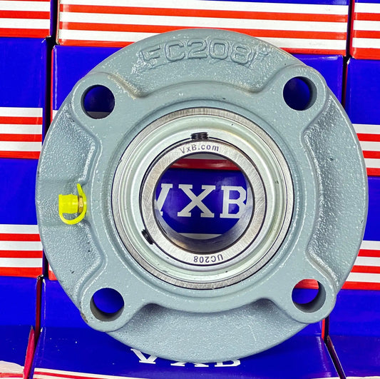 UCFC208 法兰盒式轴承单元 40mm 孔径安装轴承