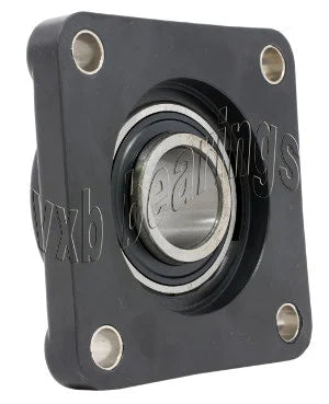 UCFPL203 17mm Thermoplastic Flange 4-Bolt Mounted Bearing