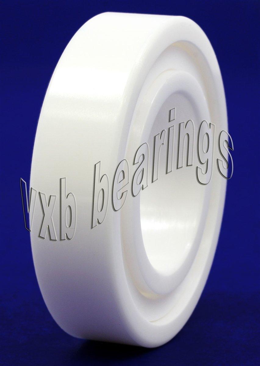 2-Pack Full Ceramic 6021-2RS ZrO2 Ball Bearings 105x160x26mm