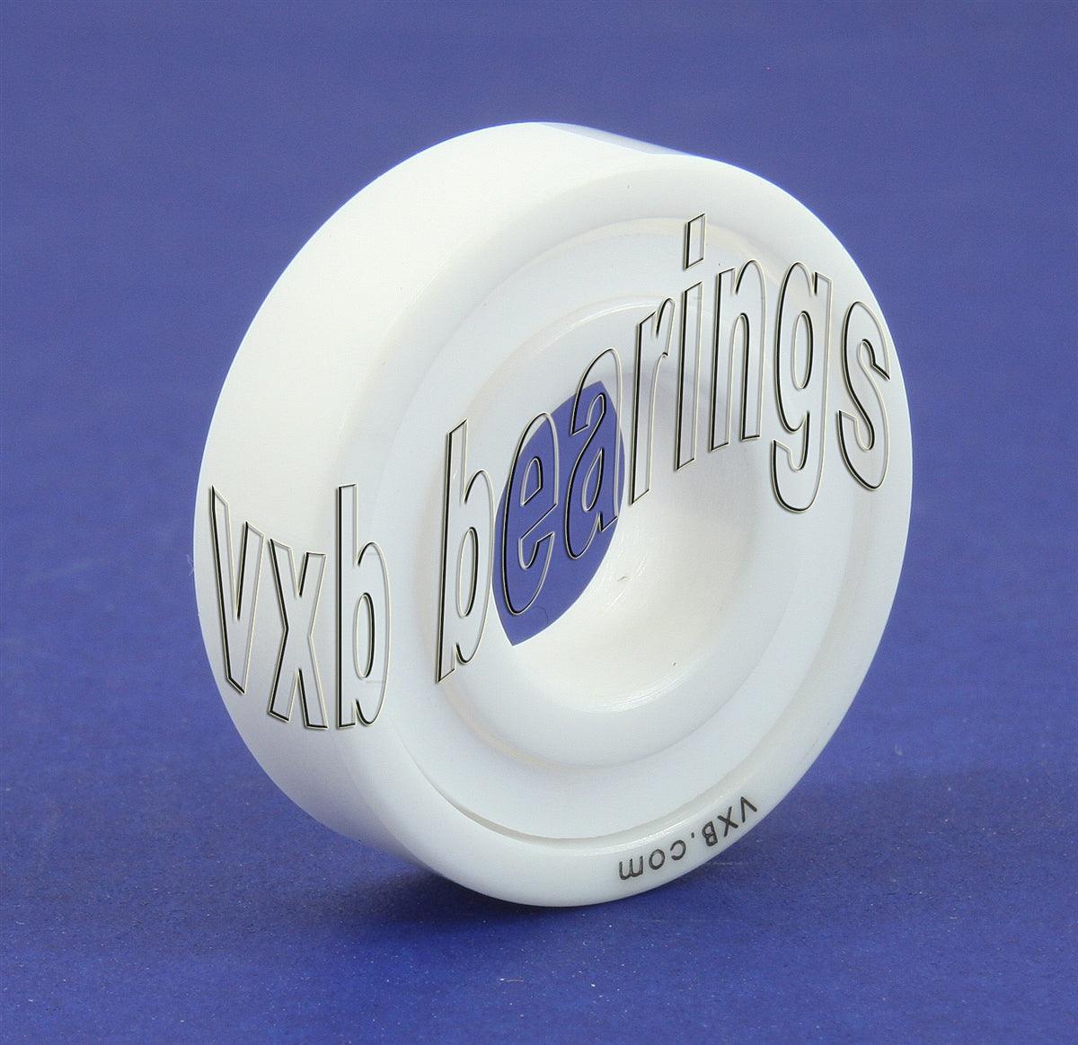 30-Pack Full Ceramic Miniature 697-2RS ZrO2 Miniature Ball Bearings 7x17x5mm